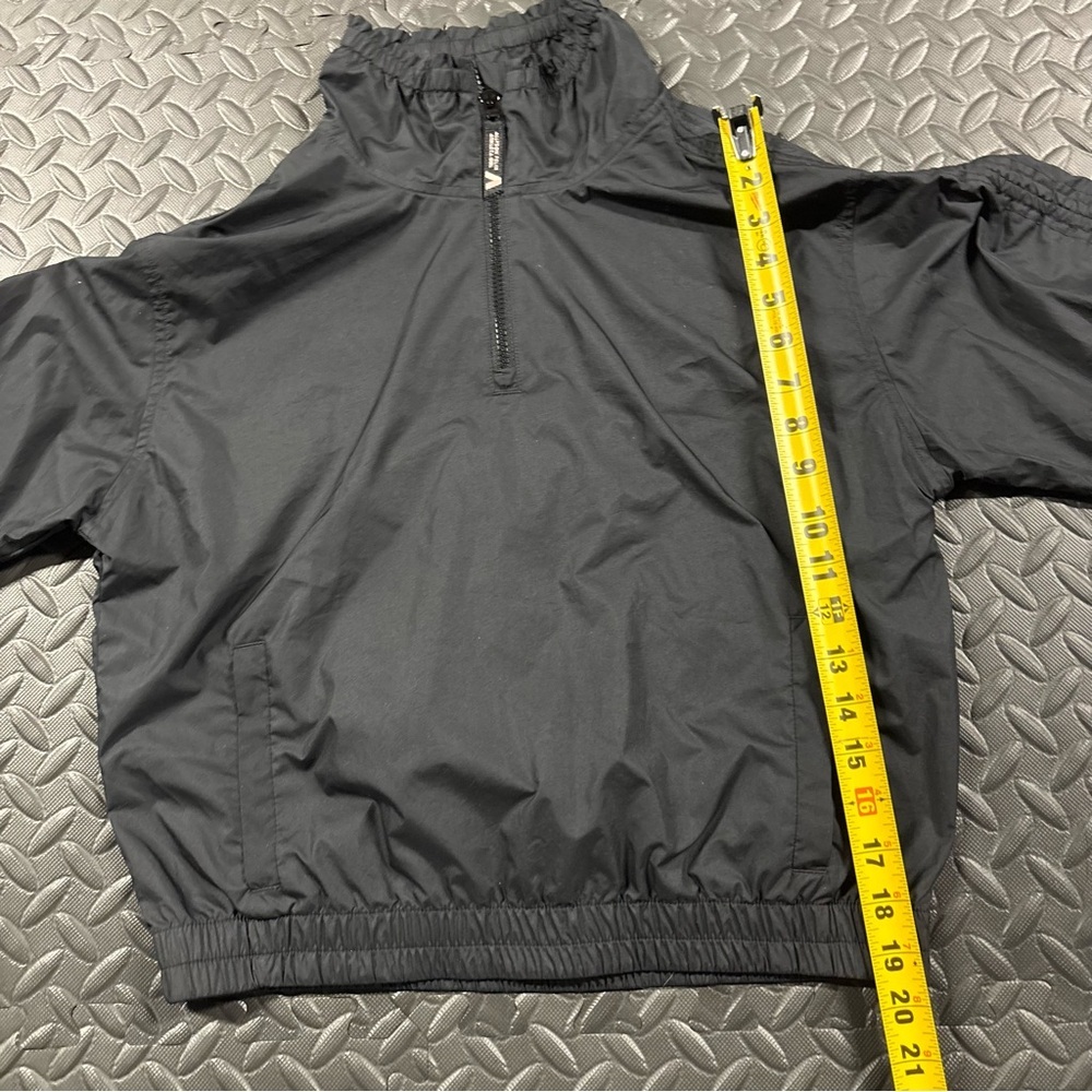Athleta Girl Allison Felix Black Windbreaker Jacket Youth L 12 - Picture 10 of 12